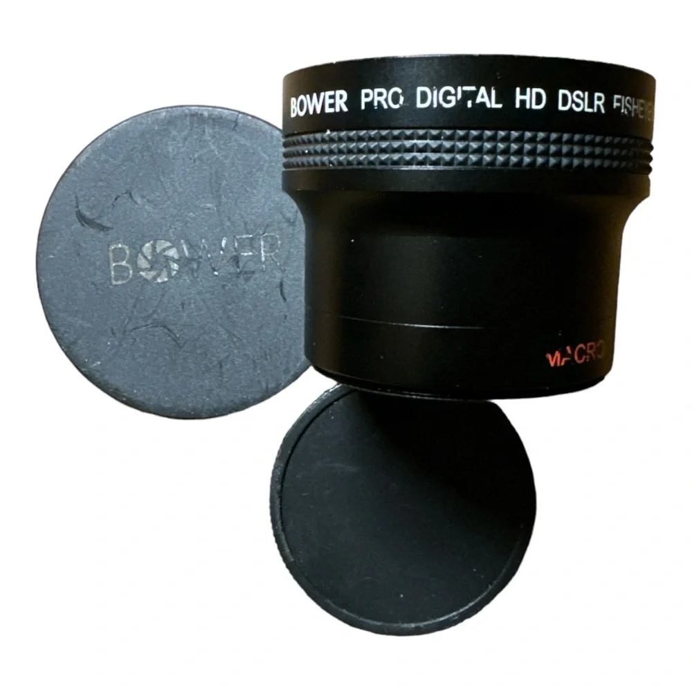 🔥 Bower Pro Digital HD DSLR Fisheye MC AF 0.16X 58mm Lens Attachment 🔥